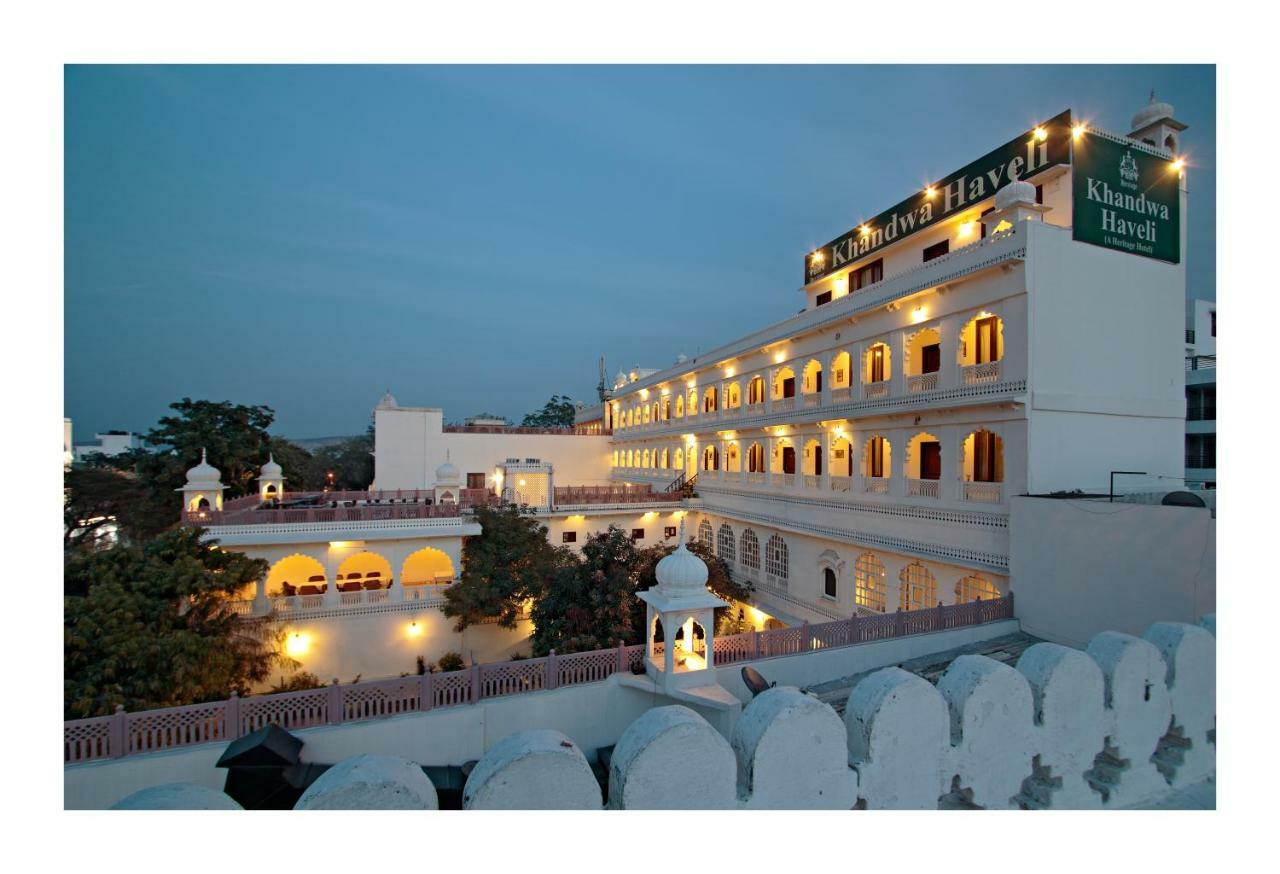 Hotel Heritage Khandwa Haveli Divisione di Divisione di Jaipur Esterno foto