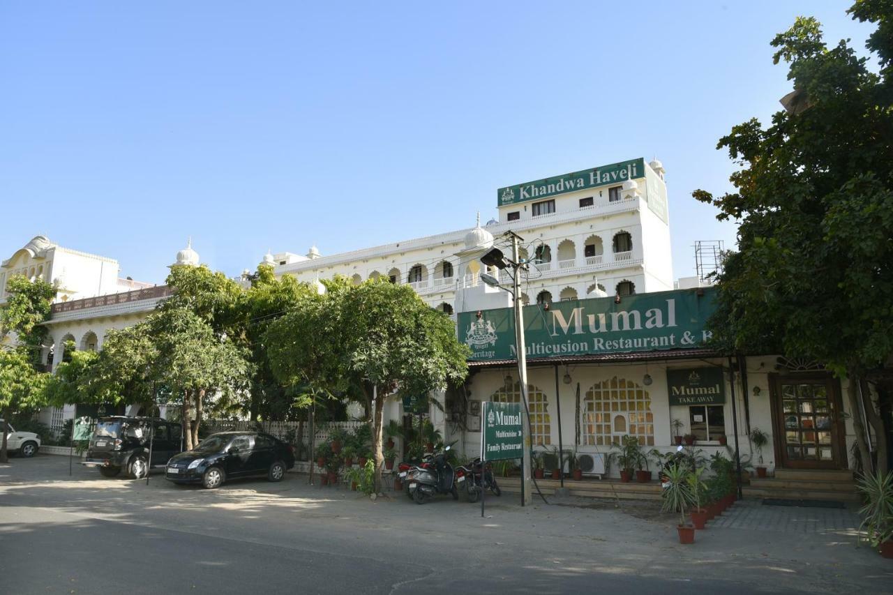 Hotel Heritage Khandwa Haveli Divisione di Divisione di Jaipur Esterno foto