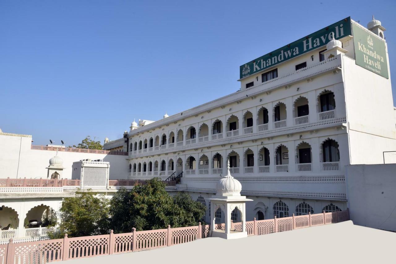 Heritage Khandwa Haveli Divisione di Divisione di Jaipur Esterno foto